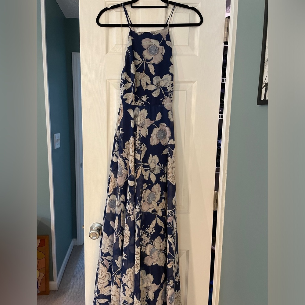 Leshop floral full length dress, size S